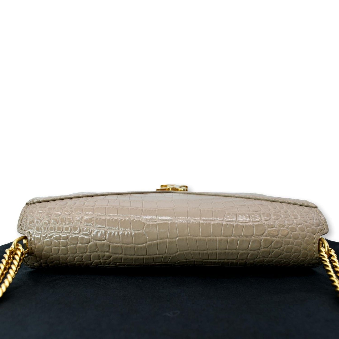 Saint Laurent Cassandra Beige Shoulder Bag