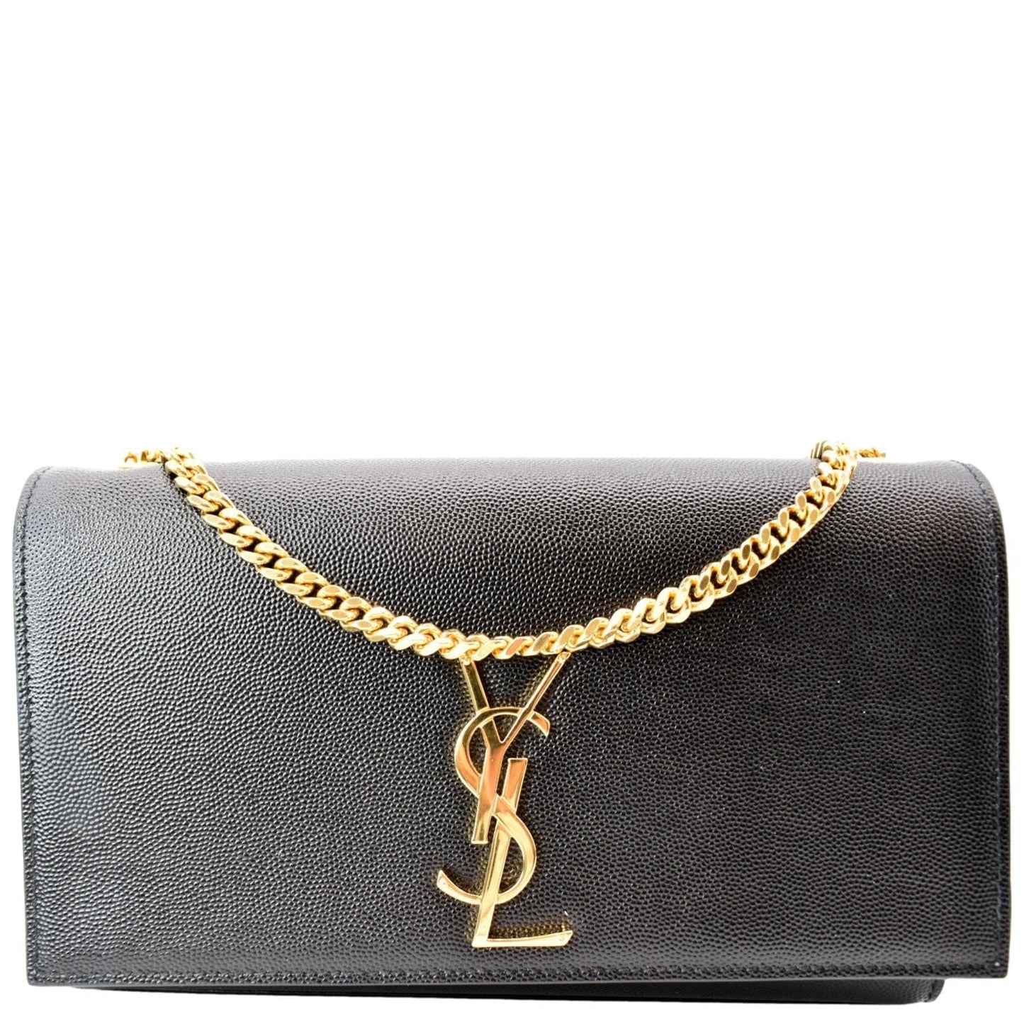 Saint Laurent Kate Leather Black Crossbody Style 13
