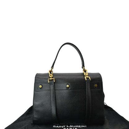 Saint Laurent Calfskin Black Shoulder Bag