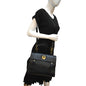 Saint Laurent Calfskin Black Shoulder Bag