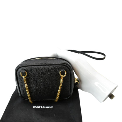 Saint Laurent Lou Leather Black Crossbody Style 9