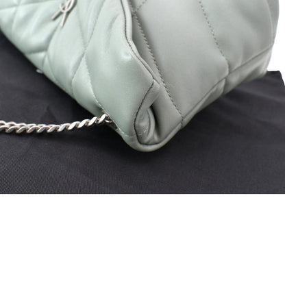 Saint Laurent Loulou Leather Red Crossbody Style 2