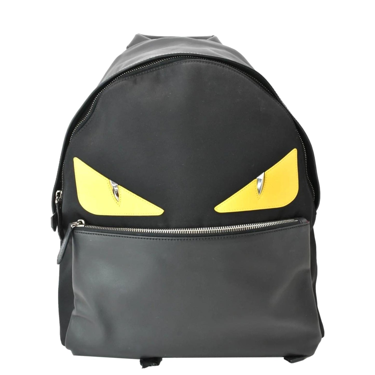 Fendi Luxury Leather Black Backpack Style 2