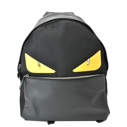 Fendi Luxury Leather Black Backpack Style 2
