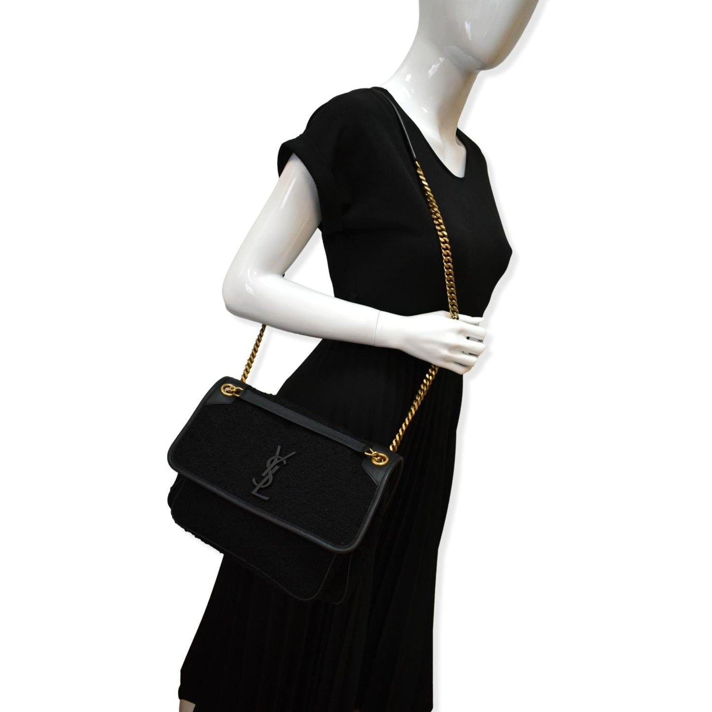 Saint Laurent Niki Black Shoulder Bag Style 2