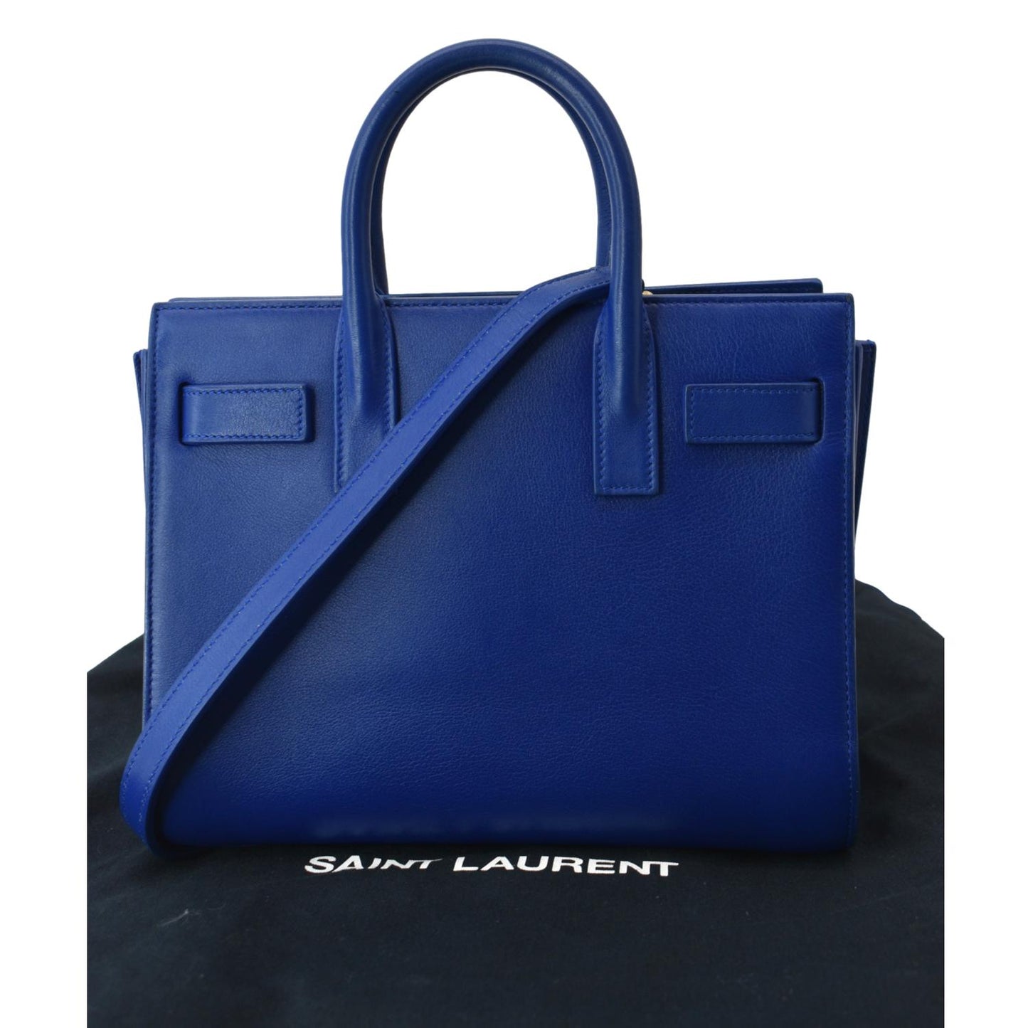 Saint Laurent Sac De Jour Leather Red Shoulder Bag Leather