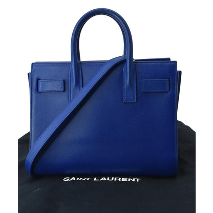 Saint Laurent Sac De Jour Leather Red Shoulder Bag Leather