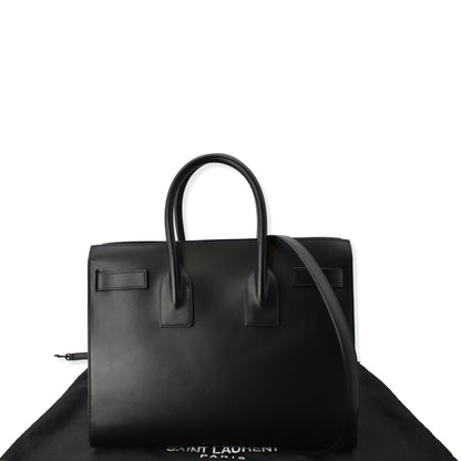 Saint Laurent Sac De Jour Leather Black Shoulder Bag Leather