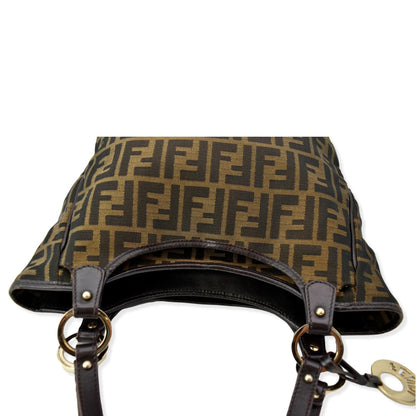Fendi Tote Canvas Brown Tote Bag Style 2