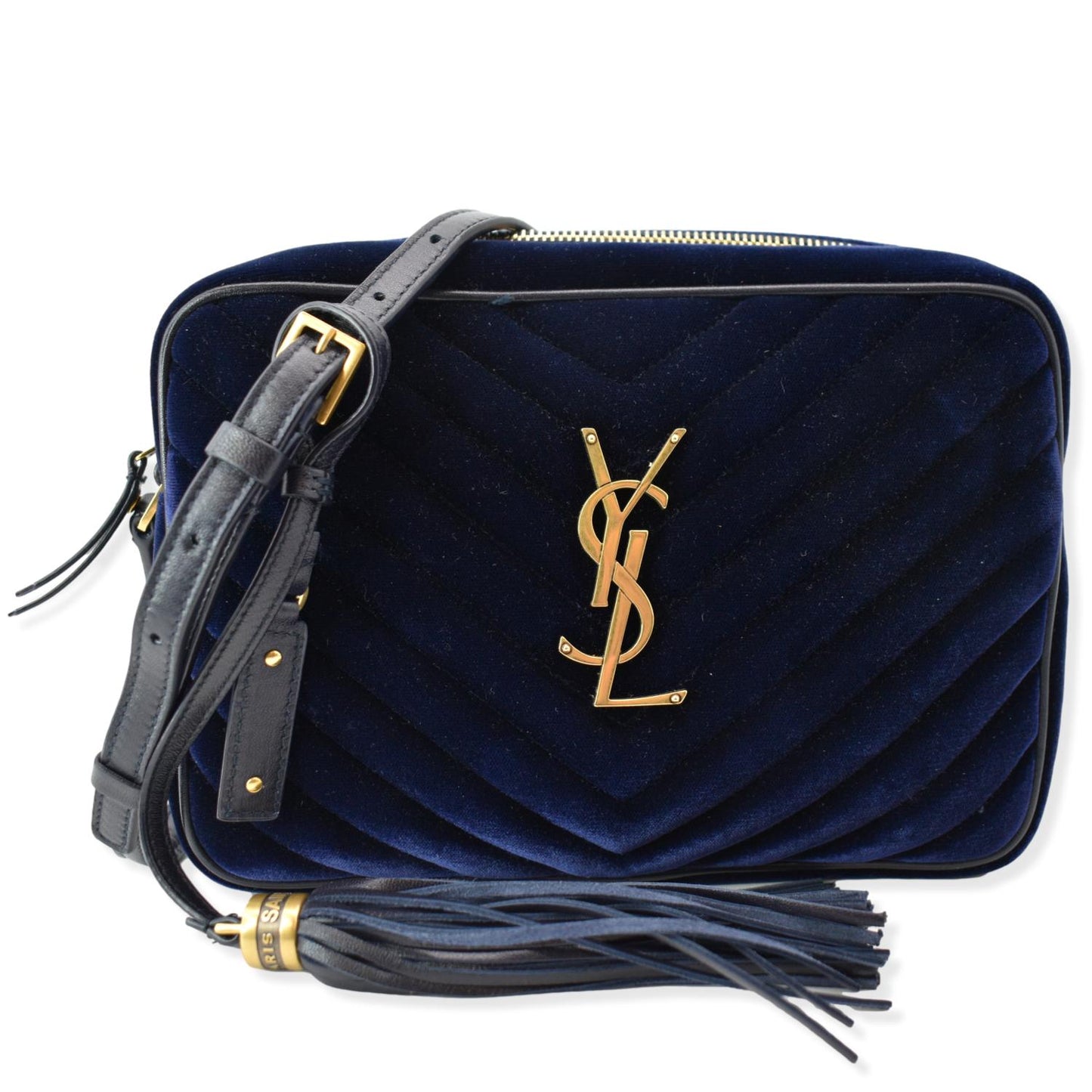 Saint Laurent Lou Red Crossbody Style 3
