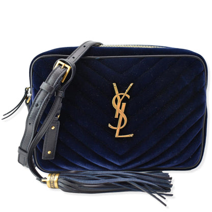 Saint Laurent Lou Red Crossbody Style 3