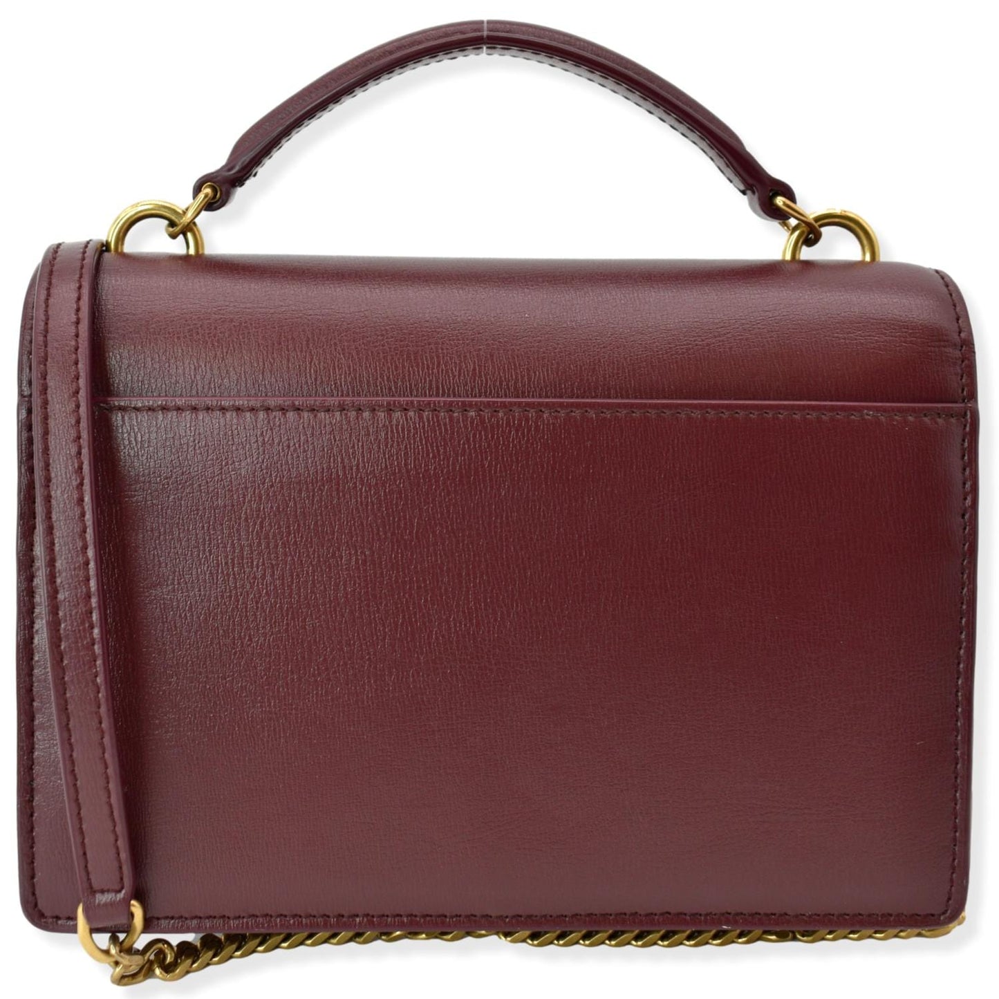 Saint Laurent Sunset Leather Red Crossbody Style 5