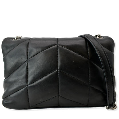 Saint Laurent Loulou Leather Black Crossbody Style 4