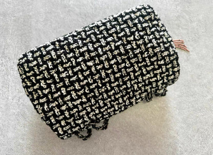 Chanel Dallas Metiers D'Art 2014 Multi Color Beaded Fringe Rare Tweed Classic Flap Shoulder Bag