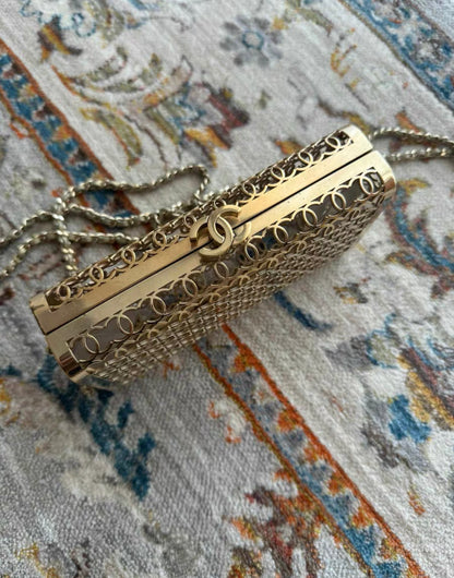 Chanel 2015 Cc Moucharabieh Minaudiere