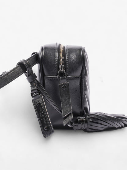 Saint Laurent Lou Leather Black Handbag