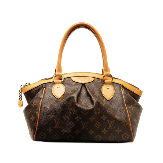 Brown Louis Vuitton Monogram Tivoli PM HandBag
