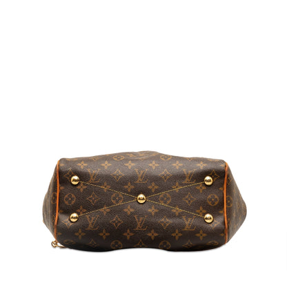 Brown Louis Vuitton Monogram Tivoli PM HandBag