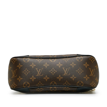 Brown Louis Vuitton Monogram Boulogne Satchel