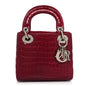 CHRISTIAN DIOR ALLIGATOR MINI LADY DIOR BAG