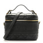 DIOR LAMBSKIN LEATHER CANNAGE SMALL DIORTRAVEL VANITY CASE