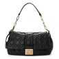 DIOR LAMBSKIN CANNAGE NEW LOCK SHOULDER BAG