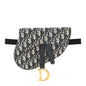 CHRISTIAN DIOR OBLIQUE SADDLE BELT BAG