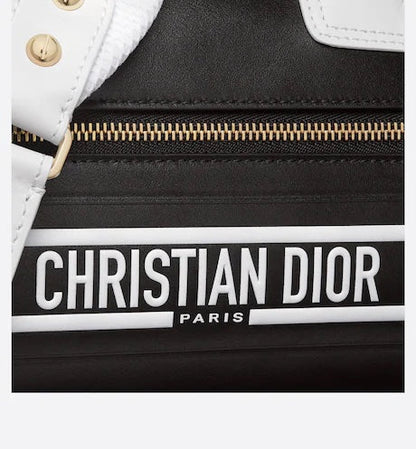 CHRISTIAN DIOR SMALL DIOR VIBE ZIP BOWLING BAG