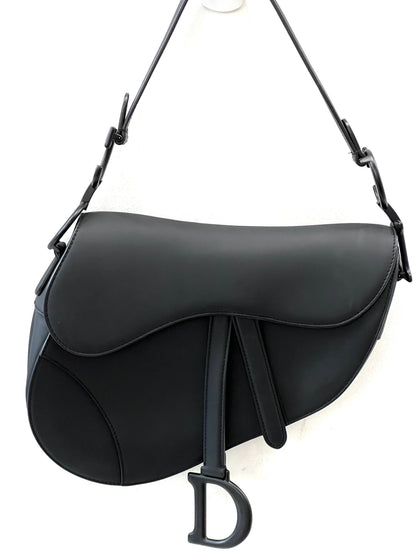 CHRISTIAN DIOR ULTRA MATT CALFSKIN SADDLE BAG