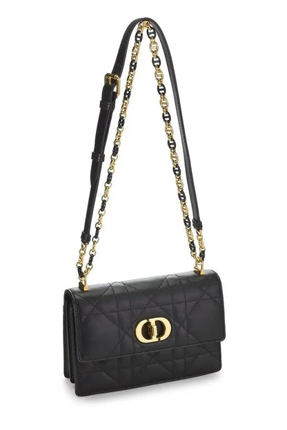 DIOR CANNAGE LAMBSKIN LEATHER SMALL MISS CARO BAG