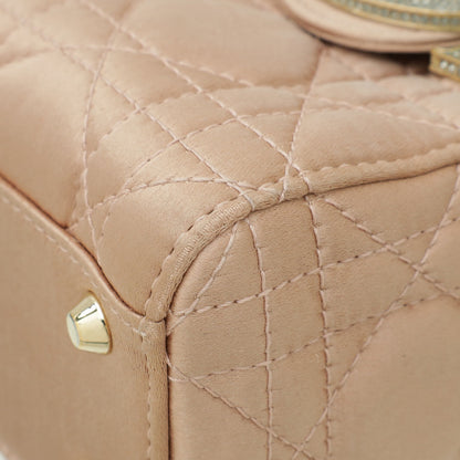 Dior Lady Dior Cannage Pink Handbag Style 3