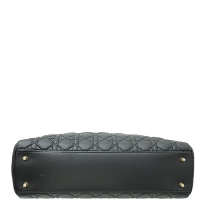 Dior Lady Dior Leather Tote Bag