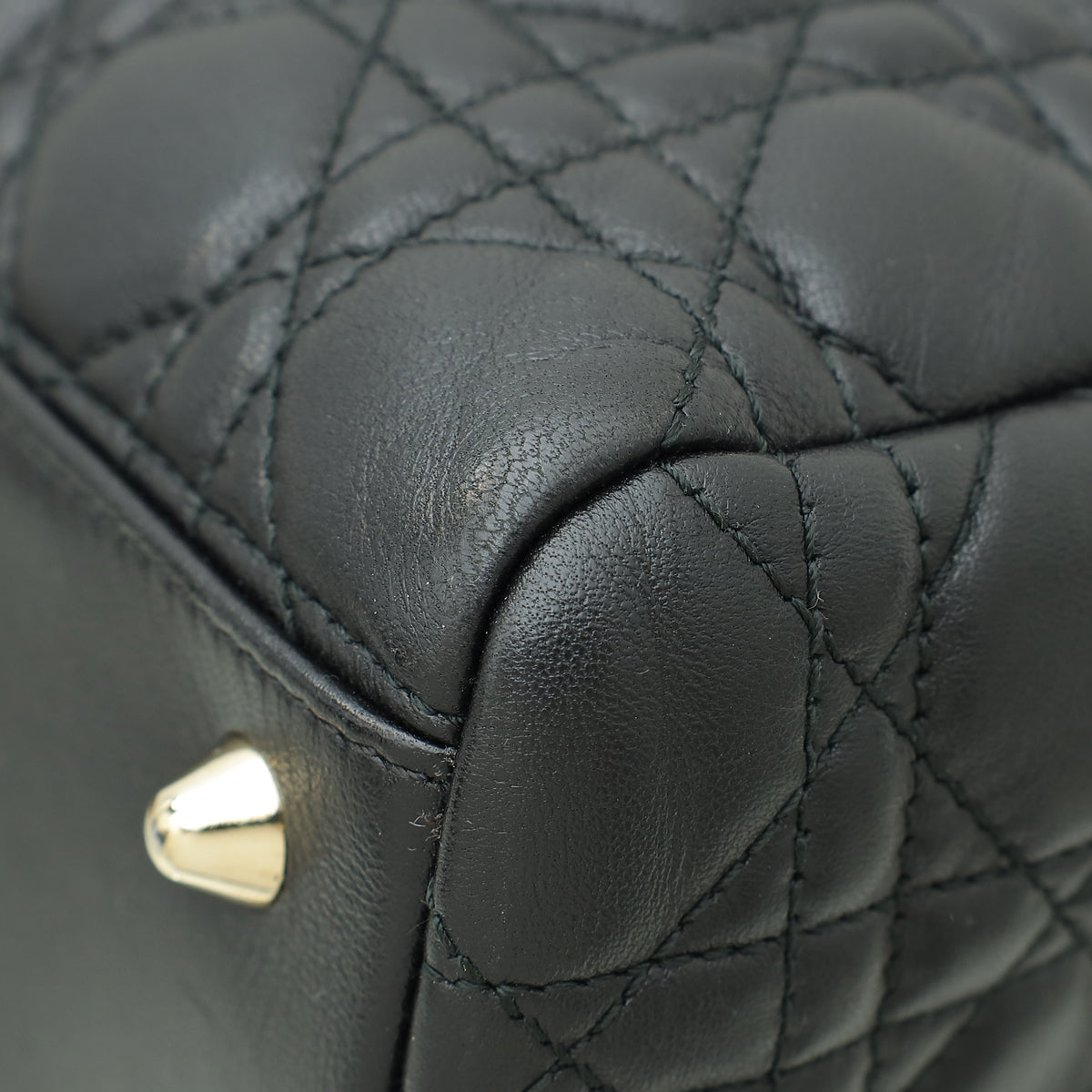 Dior Lady Dior Leather Tote Bag