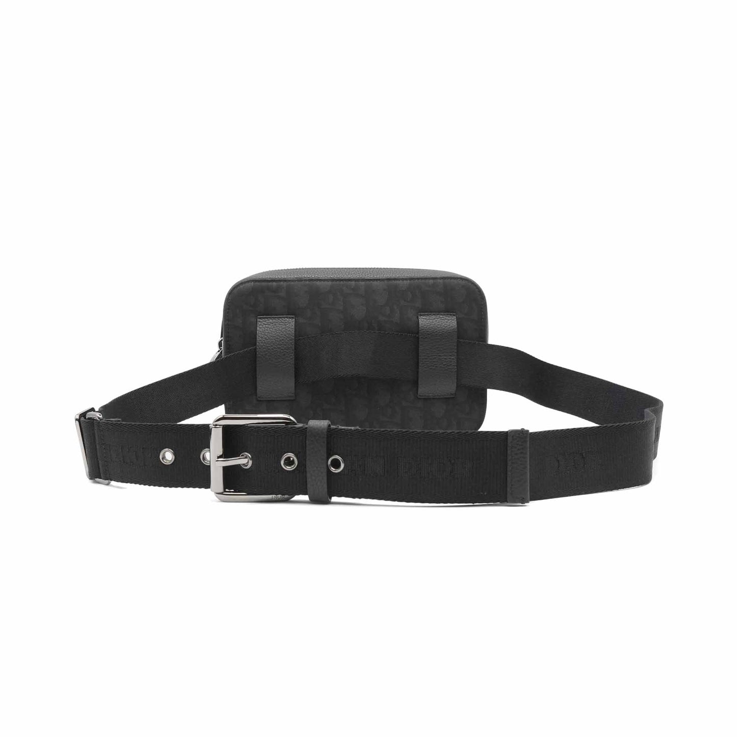 Dior Monogram Leather Canvas Crossbody Bag