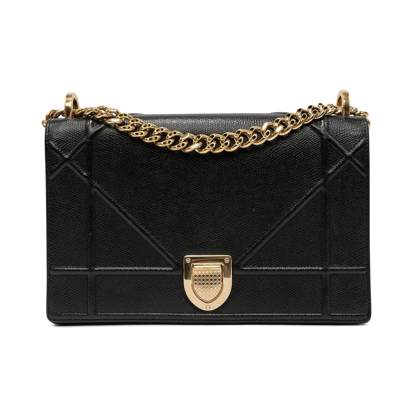 Dior Chain Leather Crossbody Bag