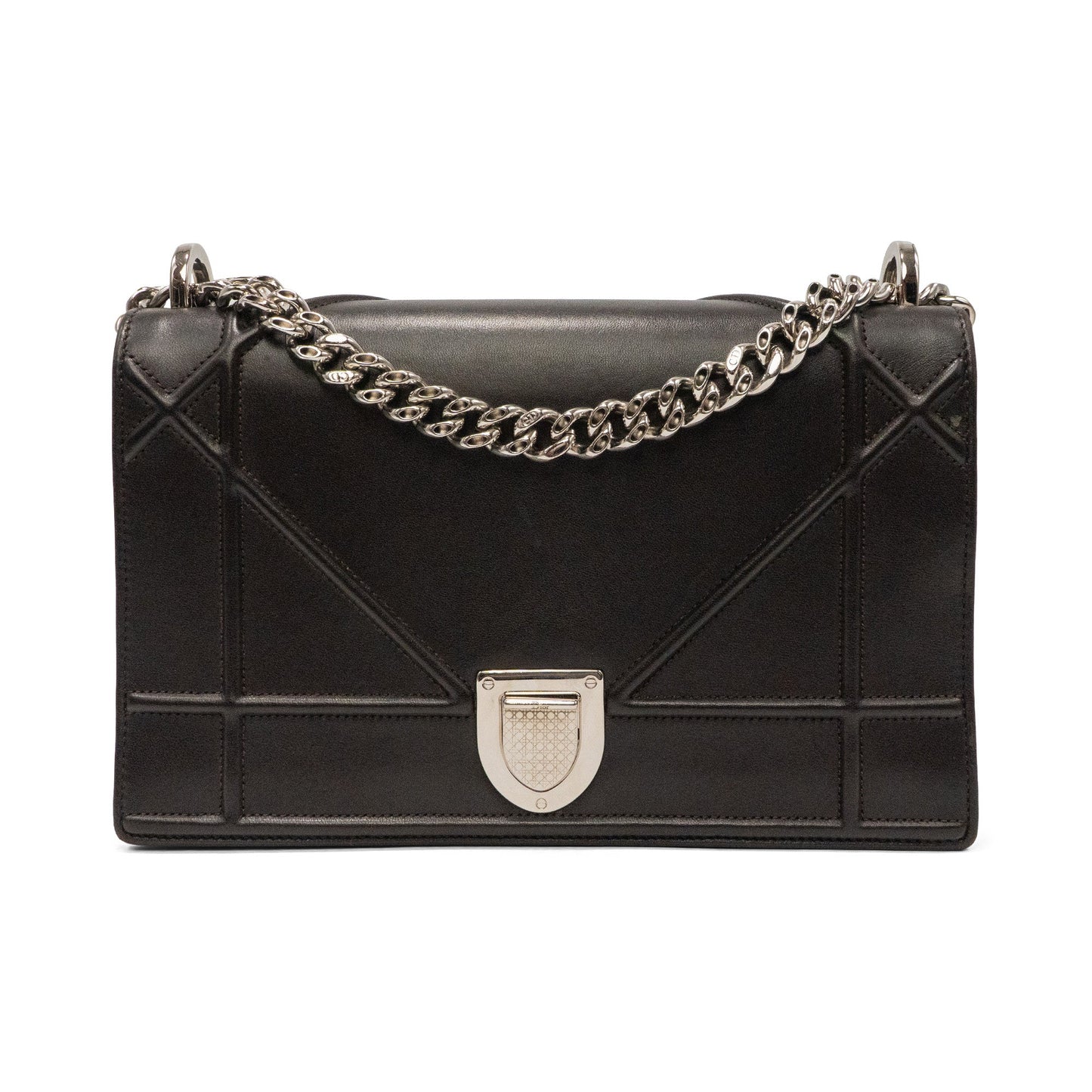 Dior Chain Leather Crossbody Bag