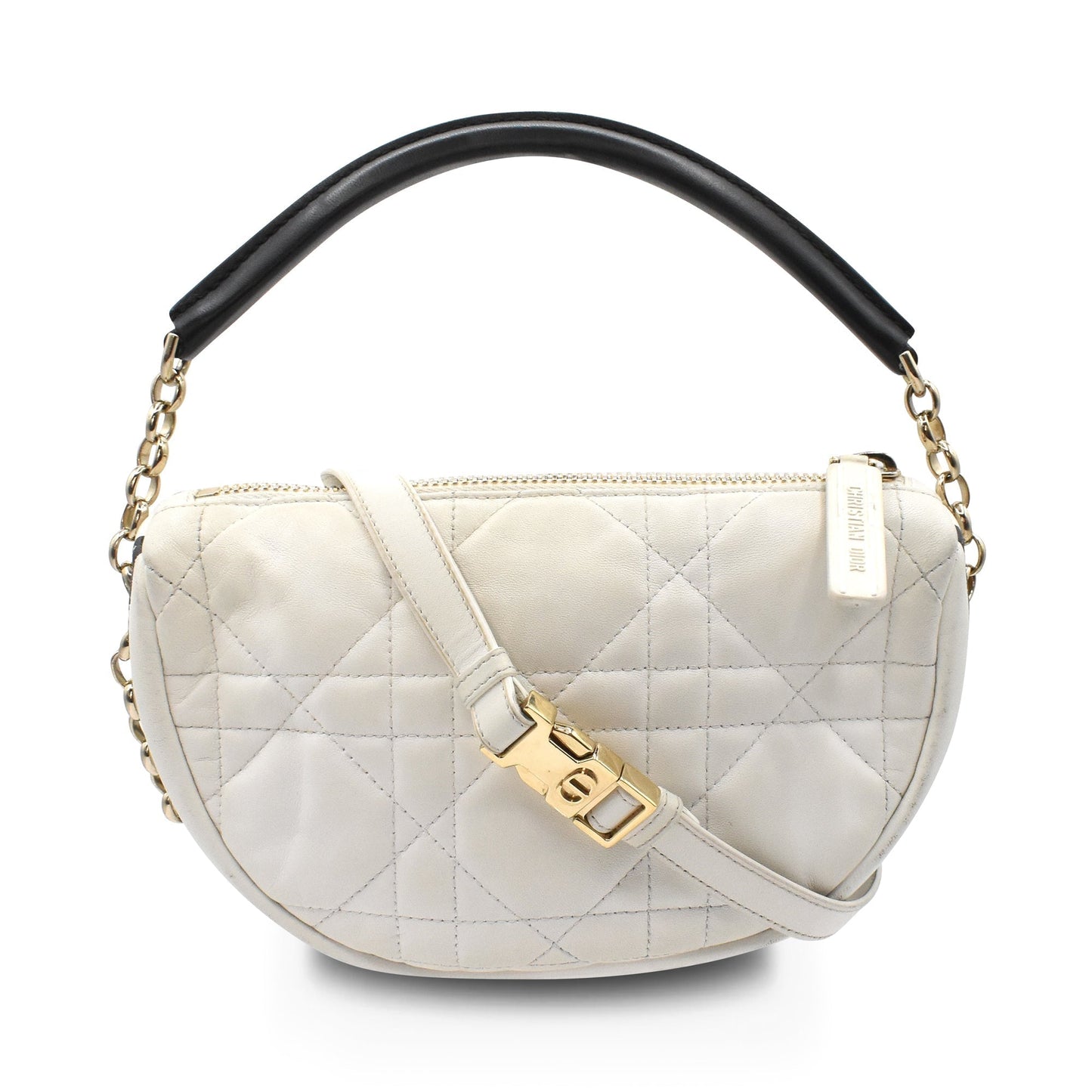 Dior Lou Quilted Chain Crossbody Bag