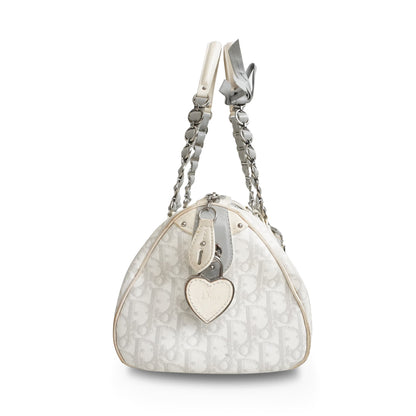 Dior Monogram Chain Leather Shoulder Bag
