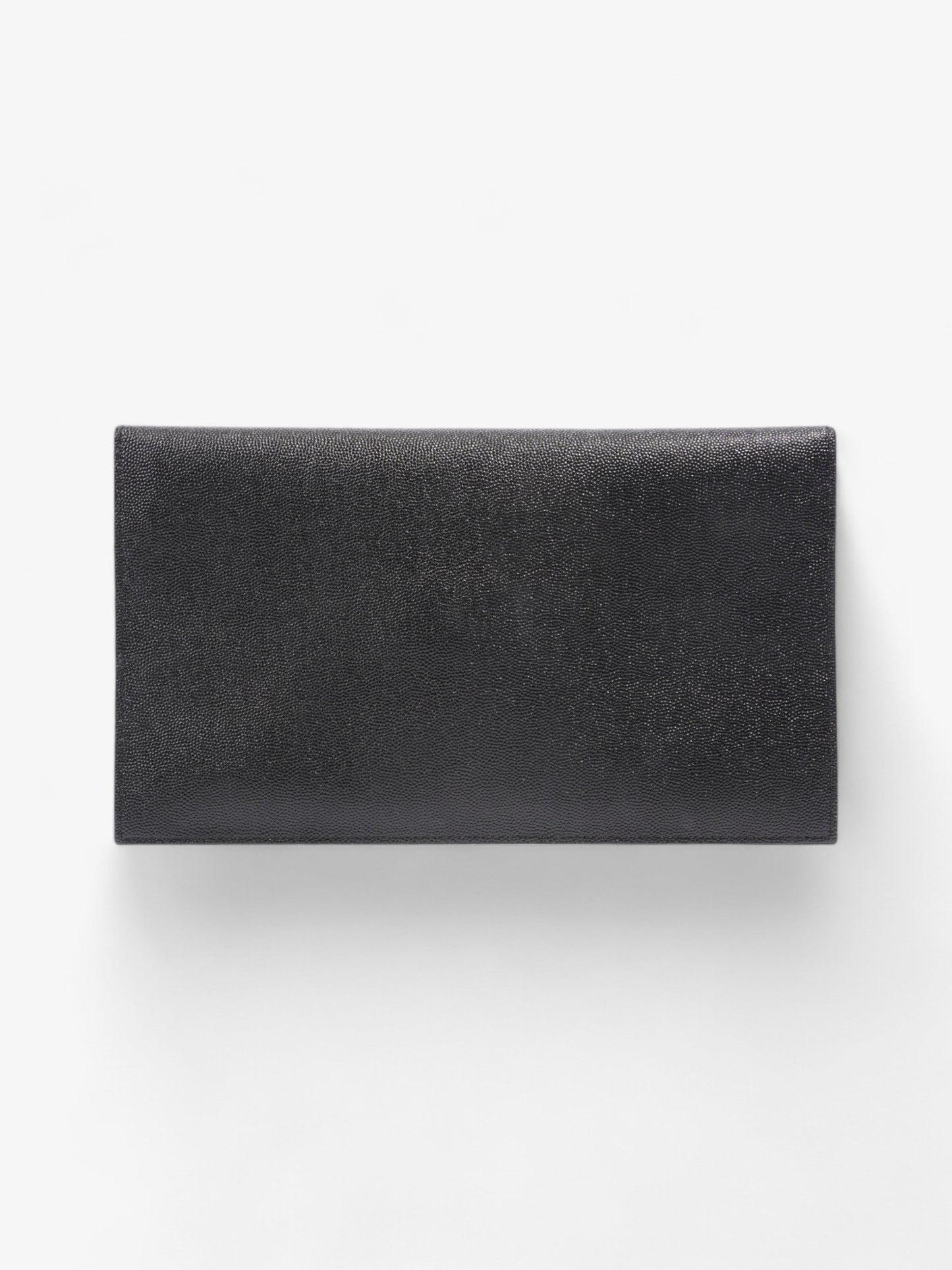 Saint Laurent Uptown Leather Black Clutch Leather