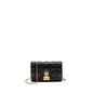 Dior Dioraddict Wallet on Chain Cannage Leather Black