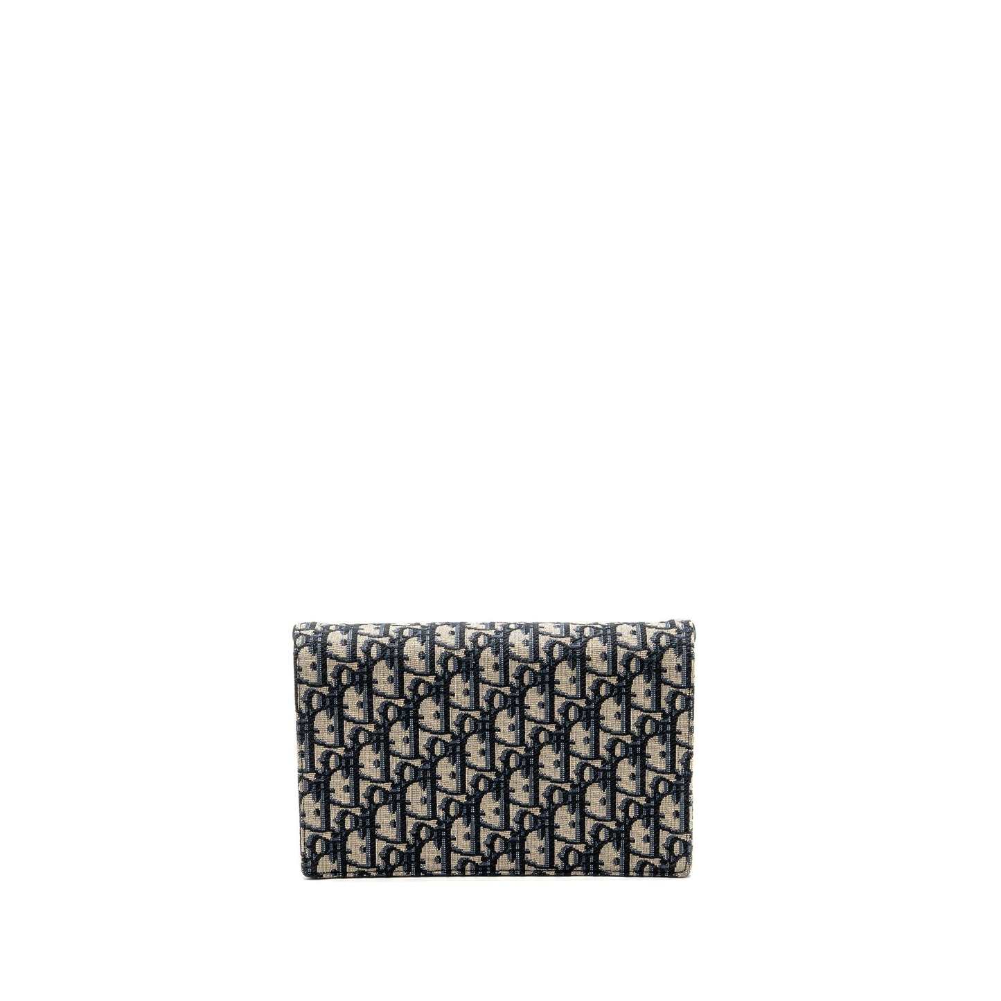 Saddle Pouch Dior Oblique Canvas Blue