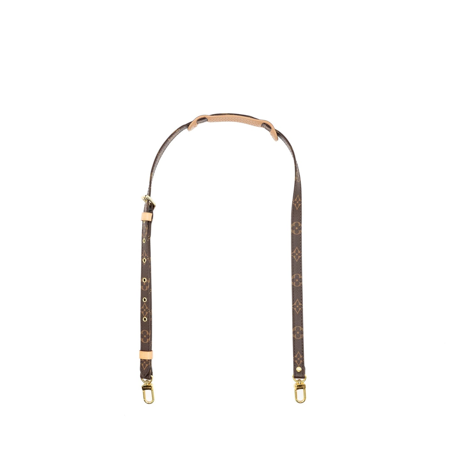 Louis Vuitton Adjustable Shoulder Strap Monogram Canvas GHW