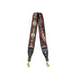 Dior shoulder strap oblique canvas/ calfskin red/multicolour