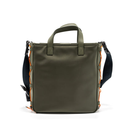 Dior South Tote Purse Nylon/ leather Green multicolour hardware