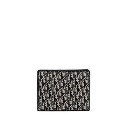 Dior 30 Montaigne Dea Pouch Blue Oblique Jacquard