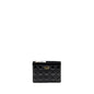 Dior Caro Pouch with Chain Patent Calfskin Black