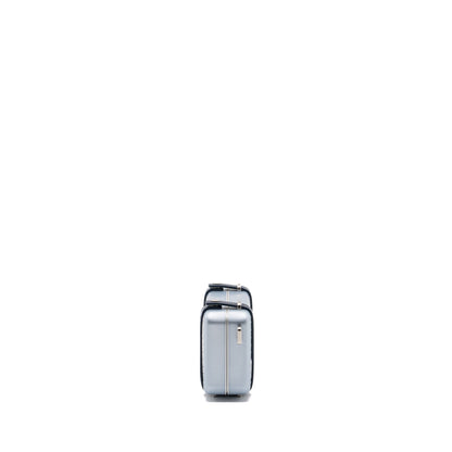 Dior X Rimowa clutch trunk Purse aluminium / calfskin silver / black