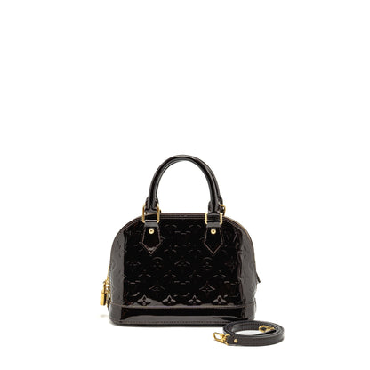 Louis Vuitton Alma BB Monogram Patent Amatante GHW