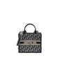 Dior Small Book Tote Blue Oblique Embroidery/Calfskin