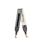 Dior Shoulder Strap Oblique Canvas Black